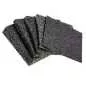 Preview: 50 Stück 6mm Terrassenpad - 90 x 90 mm Terrassenpads, Gummigranulat-Pads, Terrassenbau